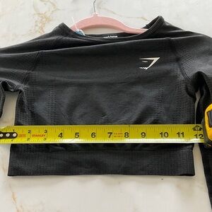 Gymshark.  Long Sleeve Crop Top